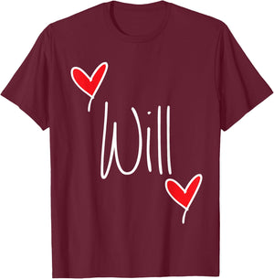 Will You Marry me Marriage Team Proposal Ways to Propose T-Shirt - T-Shirt | Maroon