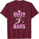 Queen of the bars gymnastics T-Shirt - T-Shirt | Maroon