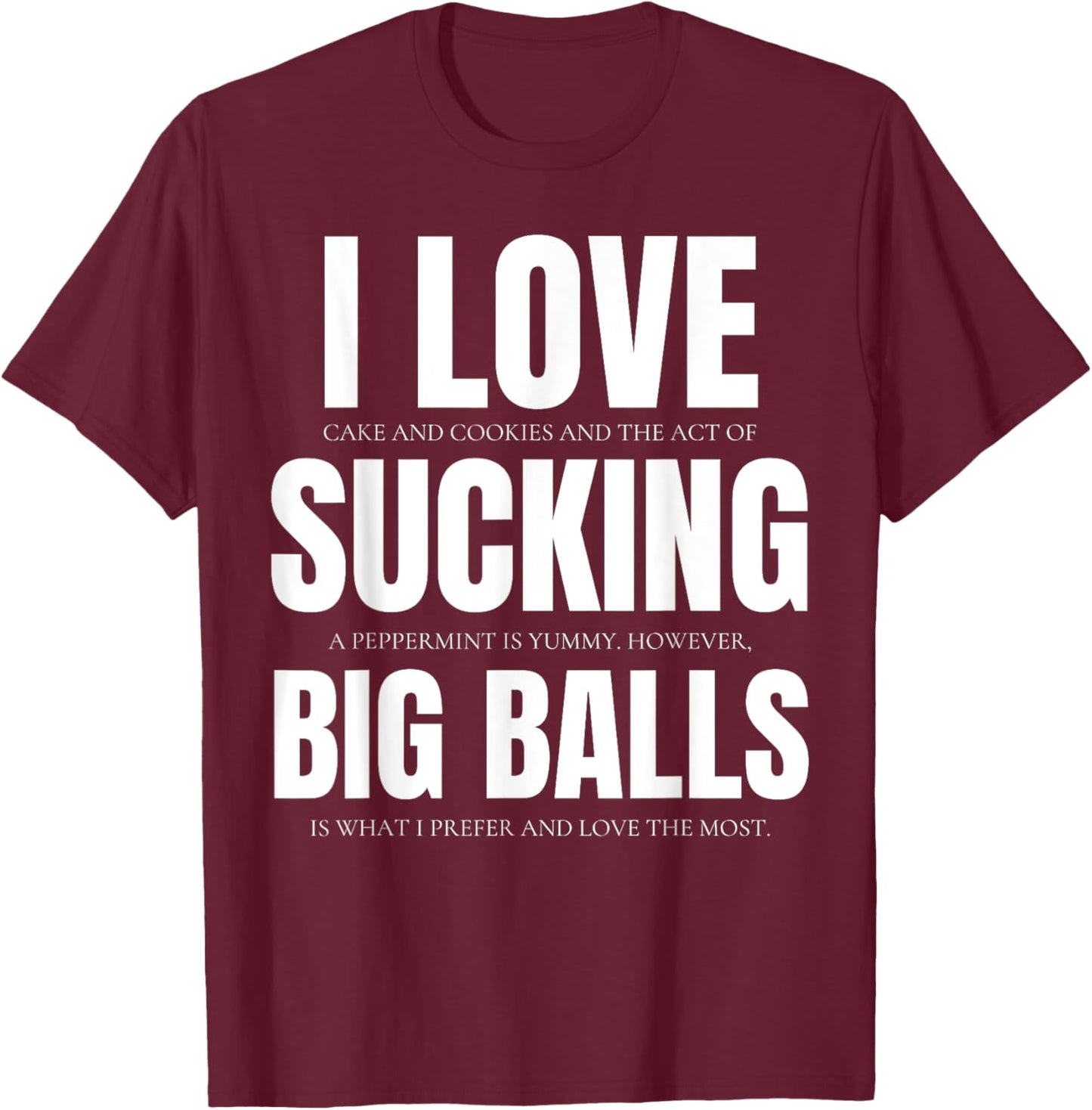 Sexual Innuendo Funny Offensive Adult Humor Gag Women T-Shirt - T-Shirt | Maroon