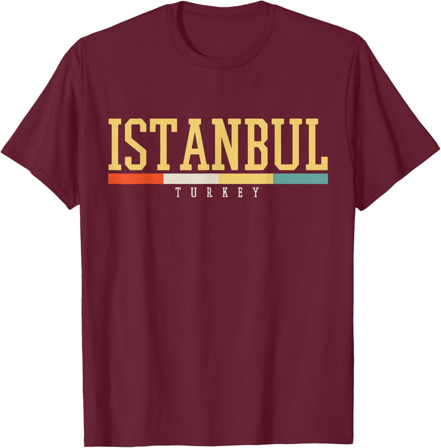 Istanbul T-Shirt - T-Shirt | Maroon