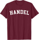 Handel T-Shirt - T-Shirt | Maroon