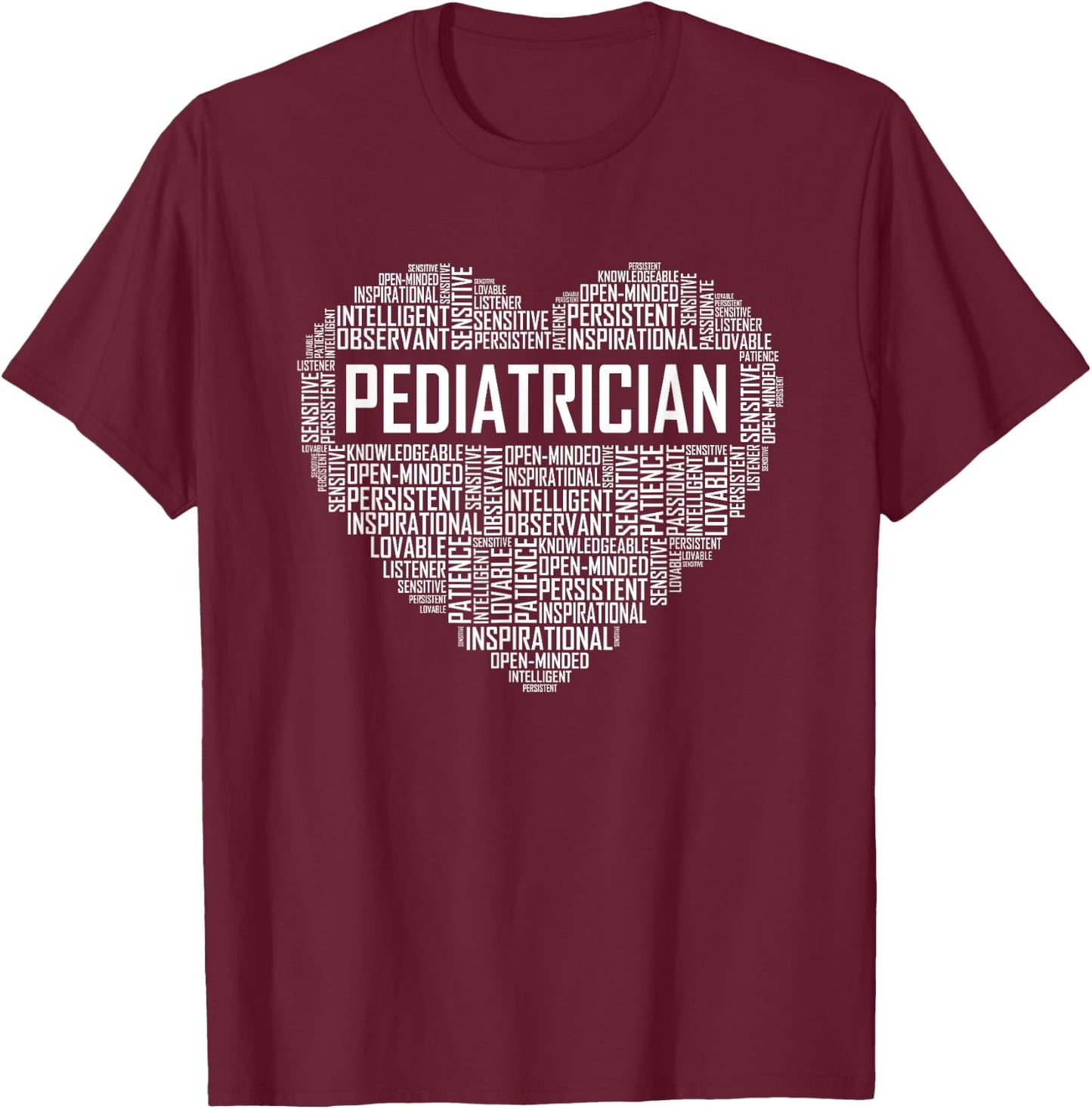 Pediatrician Co Pediatrician Graduation , Black, Small T-Shirt - T-Shirt | Maroon