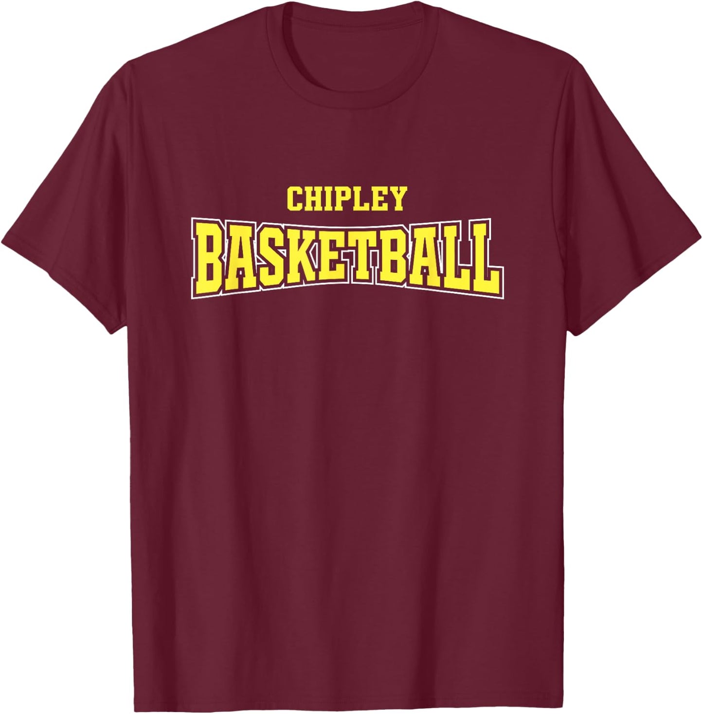 Chipley High School Basketball Warp HS T-Shirt - T-Shirt | Maroon