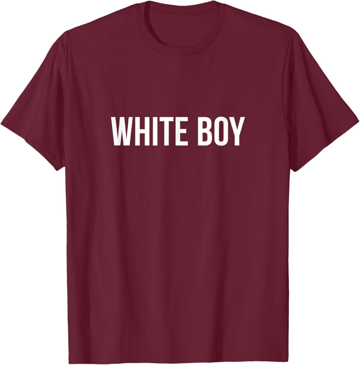 White Boy T-Shirt - T-Shirt | Maroon