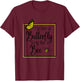 Fly Like A Butterfly Sting Like A Bee Perfect Gift T-Shirt - T-Shirt | Maroon