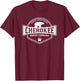Cherokee North Carolina Great Smoky Mountains T-Shirt - T-Shirt | Maroon