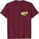 Cute Kawaii Bee T-Shirt - T-Shirt | Maroon