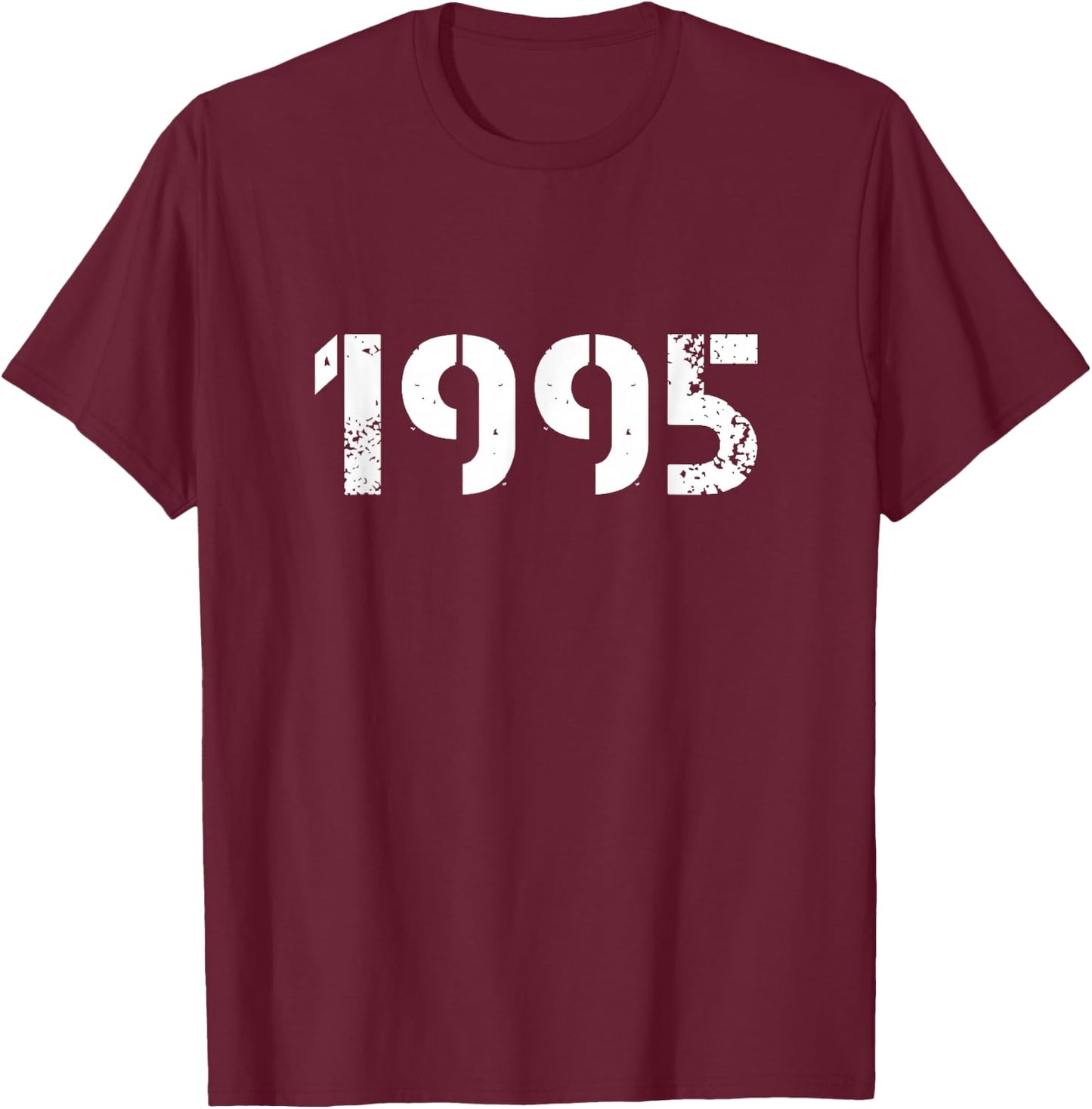 1995 Birthday T-Shirt - T-Shirt | Maroon