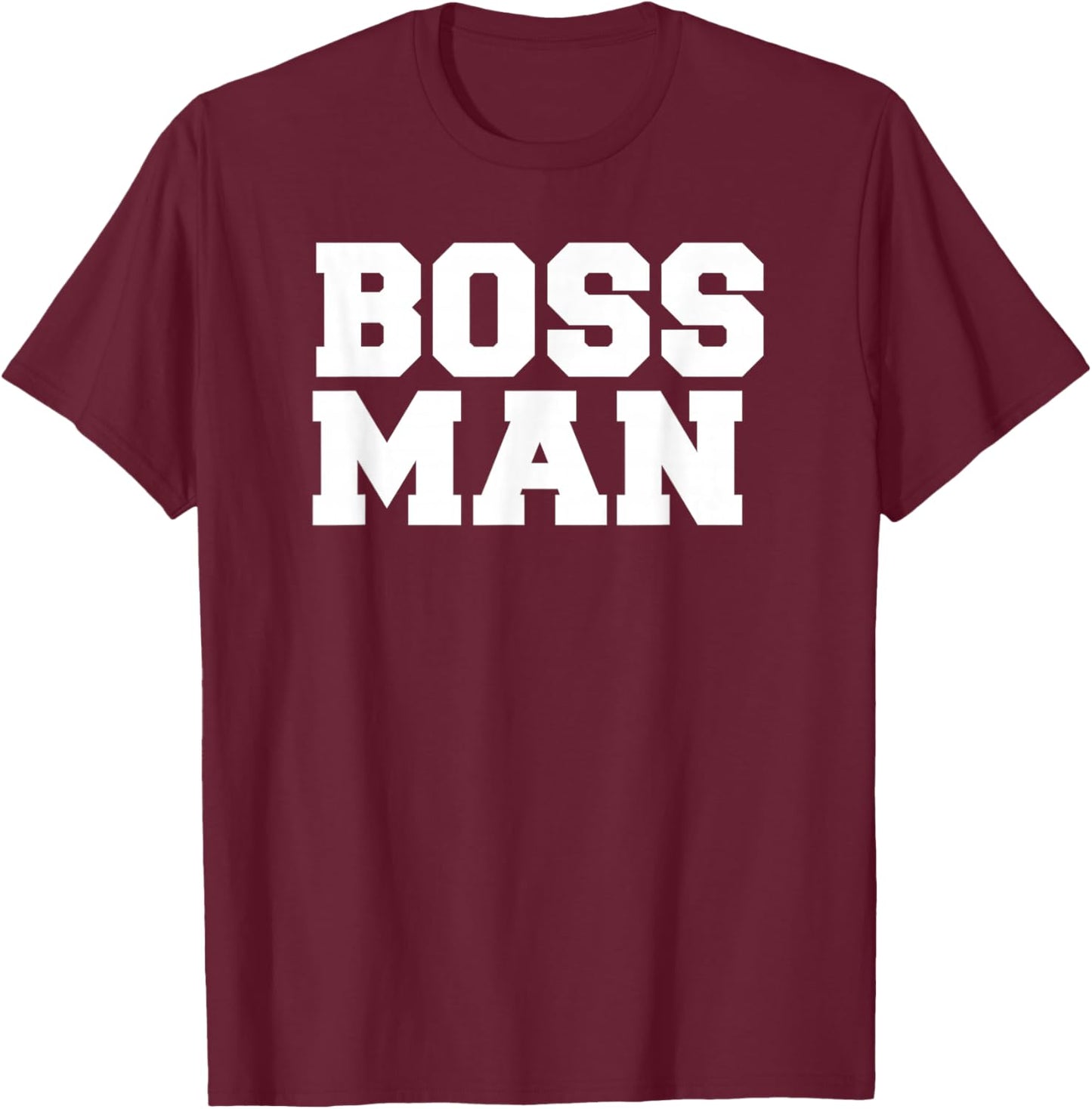 Bossman T-Shirt - T-Shirt | Maroon