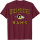 Green Mountain High School Rams C1 T-Shirt - T-Shirt | Maroon