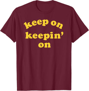 Go ahead T-Shirt - T-Shirt | Maroon