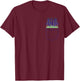 Cute Faux Pocket Texas Bluebonnet Floral Wildflower Lover T-Shirt - T-Shirt | Maroon