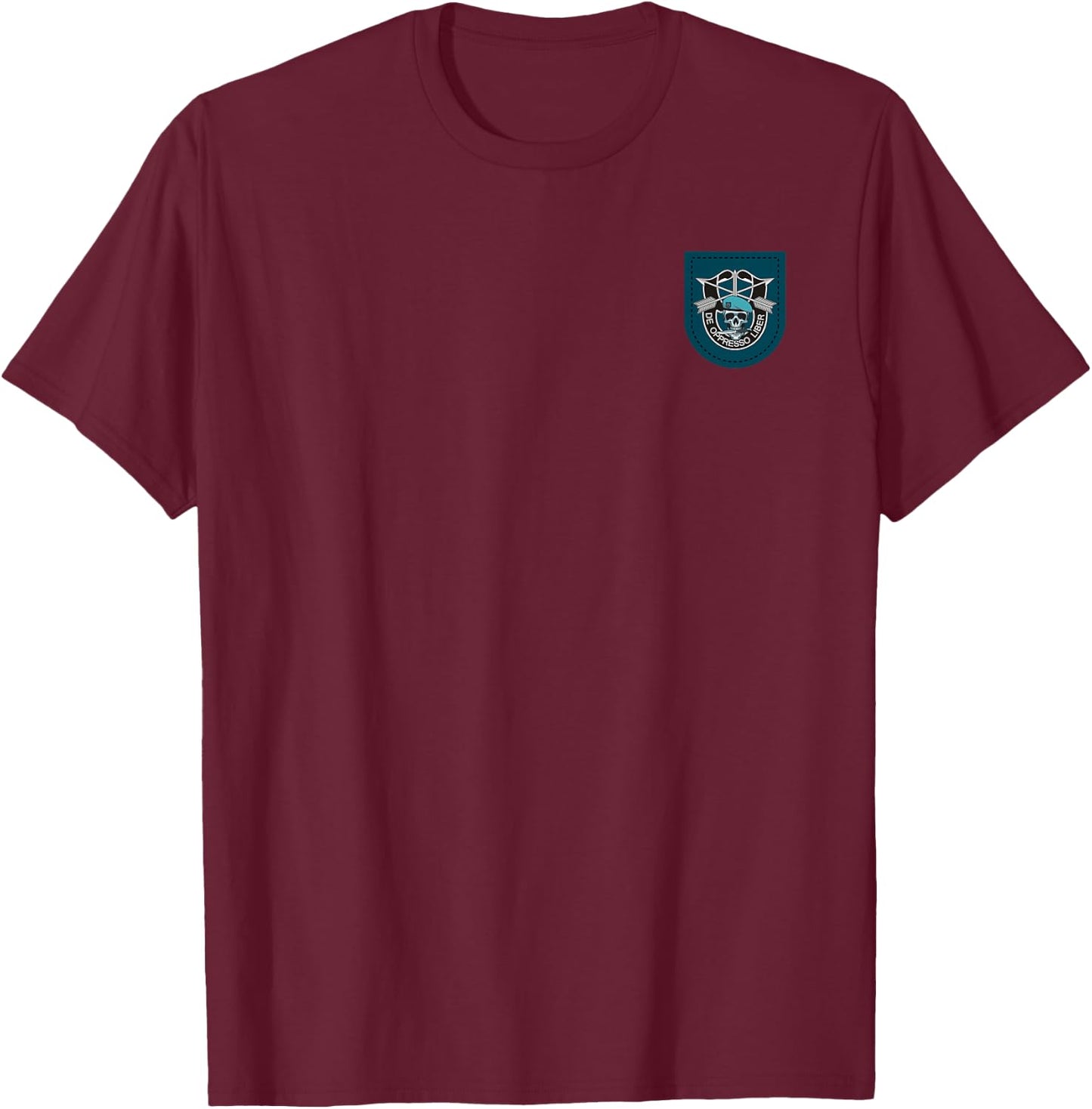 19th Special Forces Group Veteran 19th SFG Memorial Day T-Shirt - T-Shirt | Maroon