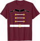 British Royal Guard Halloween Costume T-Shirt - T-Shirt | Maroon