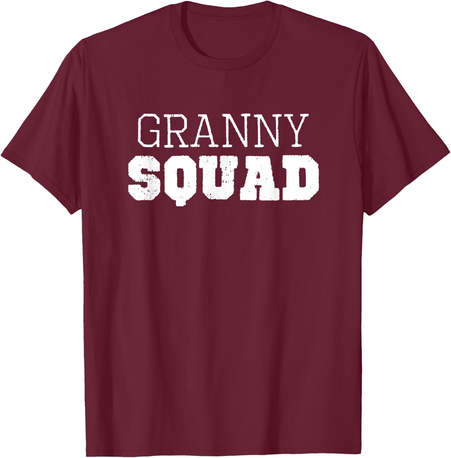 Granny Squad Cool Funny T-Shirt - T-Shirt | Maroon