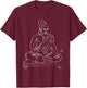 Biped Boutique Thiruvalluvar - Valluvar Tamil Poet Philosopher Poetry T-Shirt - T-Shirt | Maroon