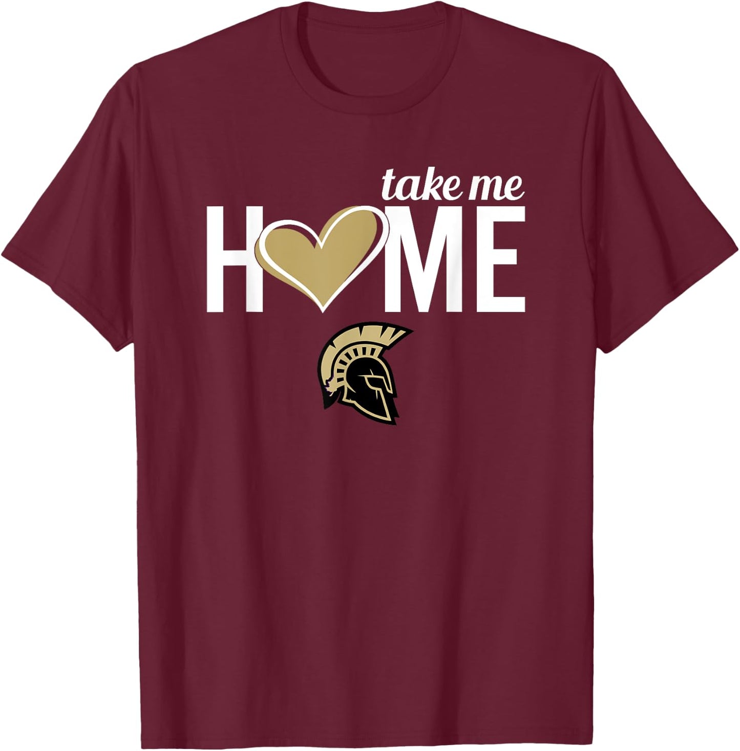 Sycamore Spartans Logo Take Me Home HS T-Shirt - T-Shirt | Maroon