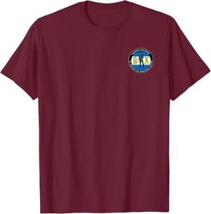 National Guard El Salvador Guardia Nacional T-Shirt - T-Shirt | Maroon