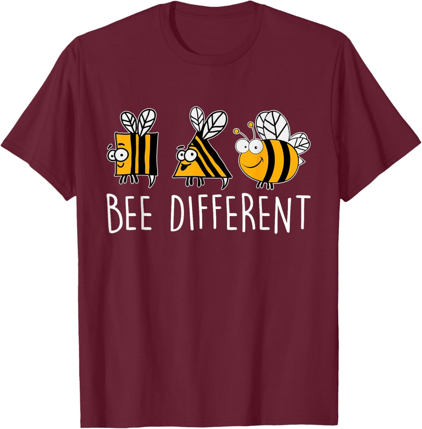 Funny Beekeeper shirt Bee Different Beekeeping Men Women Kid T-Shirt - T-Shirt | Maroon