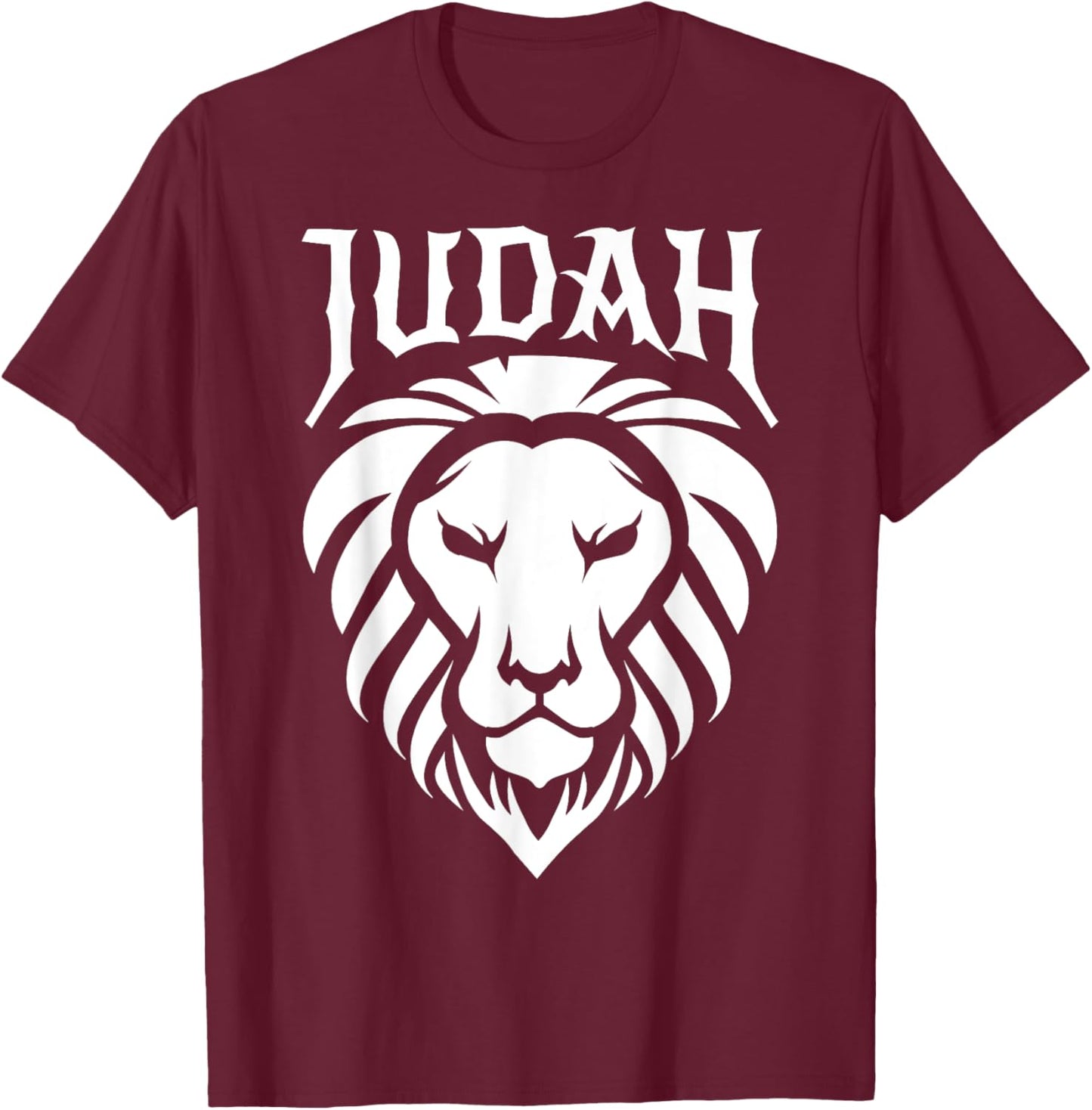 Lion of Judah design, Hebrew Israelite design T-Shirt - T-Shirt | Maroon