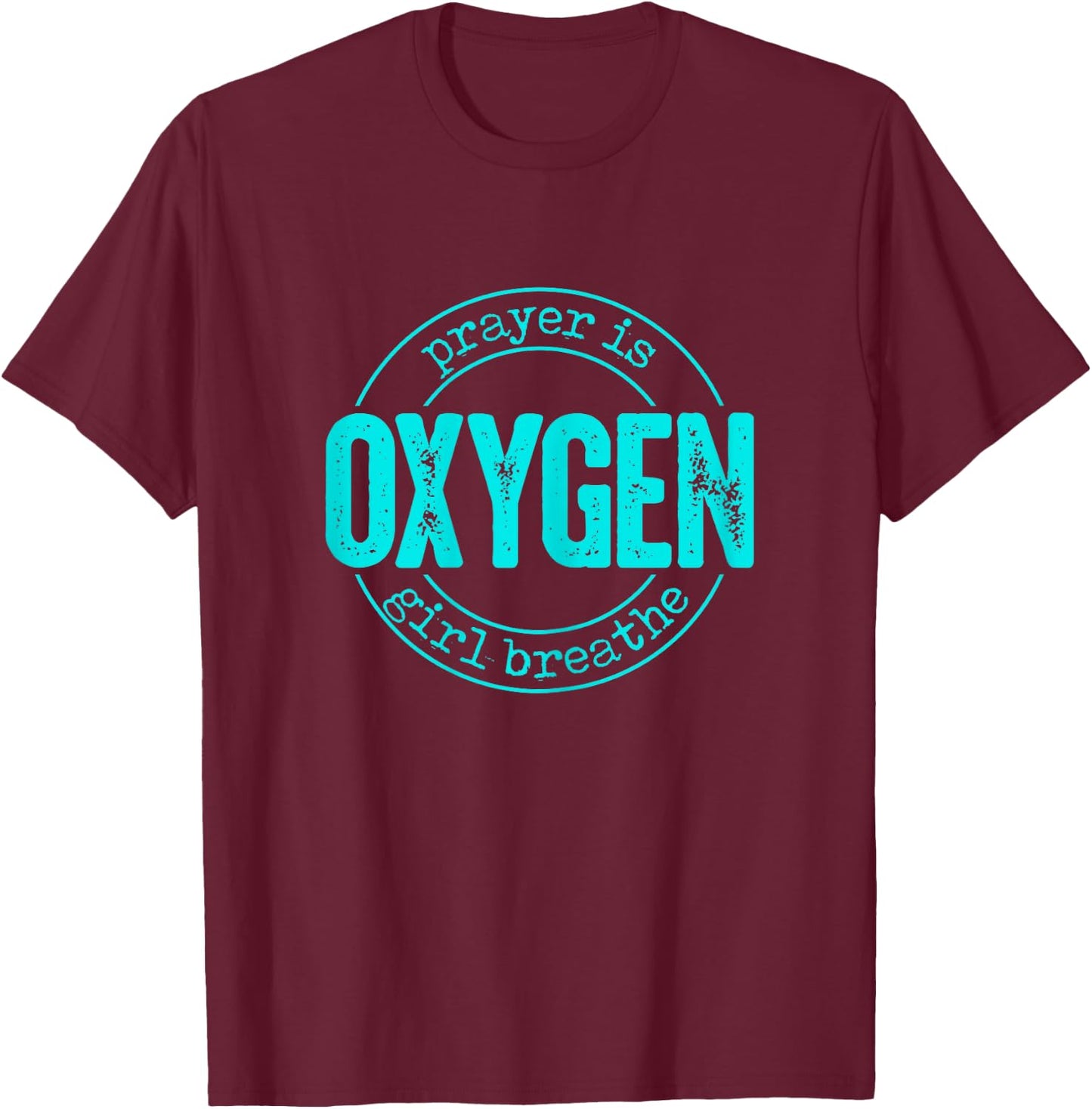 Faith Based 2x Plus Size Christian Believer top T-Shirt - T-Shirt | Maroon
