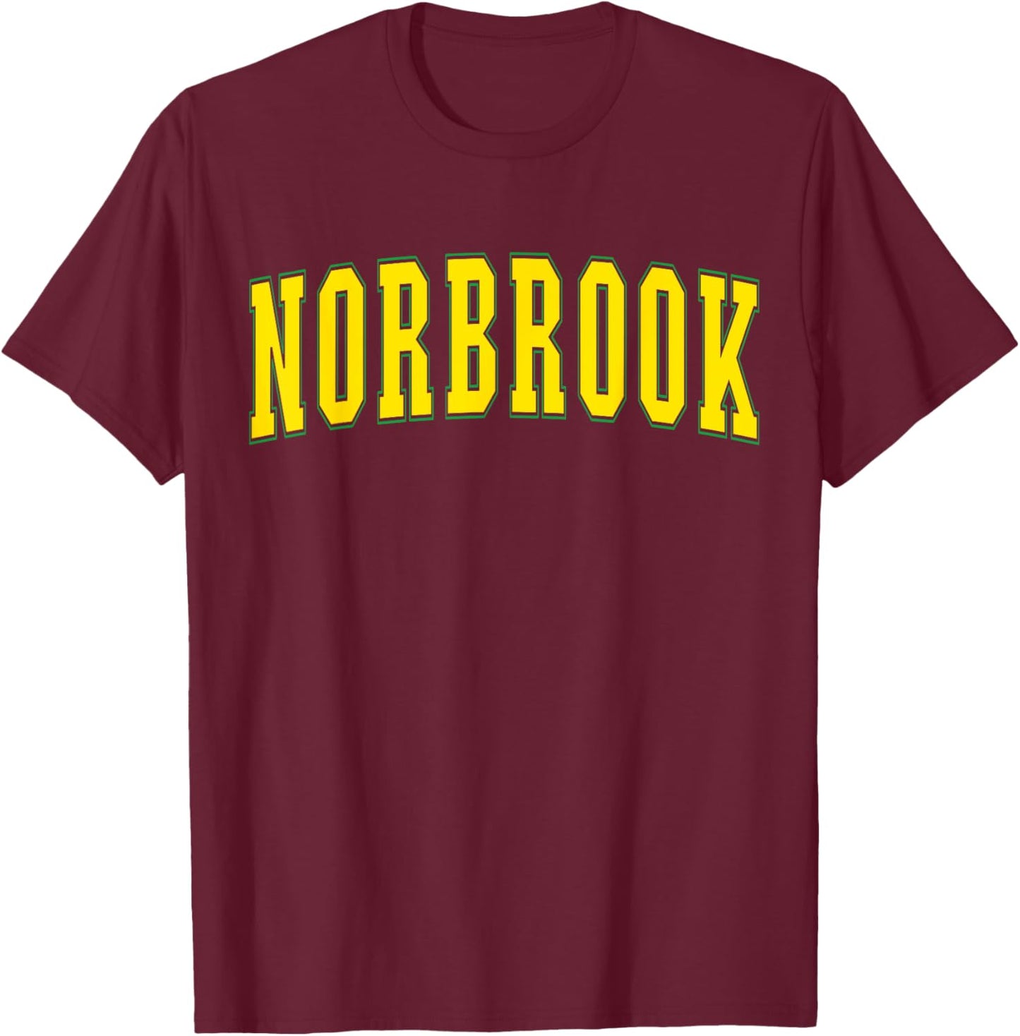 Norbrook Jamaica Jamaican Souvenir Norbrook T-Shirt - T-Shirt | Maroon