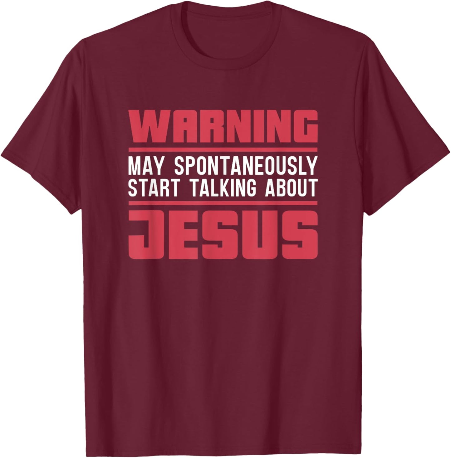 Funny Christianity Bible - Jesus Religion Catholic Christian T-Shirt - T-Shirt | Maroon