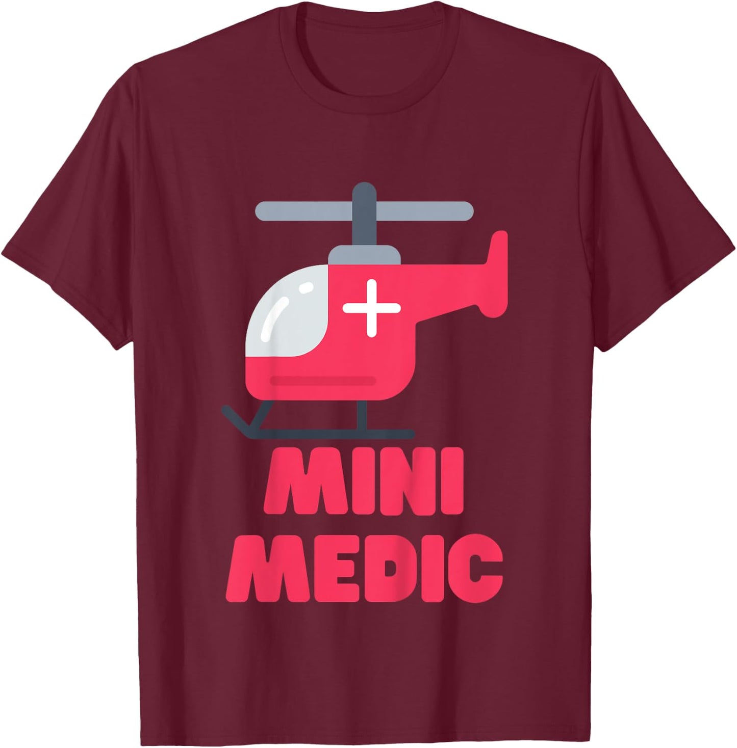 Paramedic Toddler First Responders EMT Kids T-Shirt - T-Shirt | Maroon