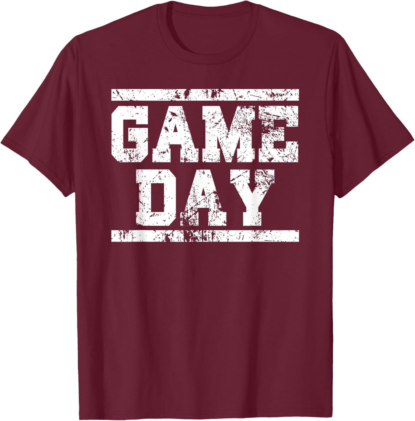 Sports Fan - Game Day T-Shirt - T-Shirt | Maroon