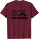 Oklahoma Hog Hunter Feral Boar Texas Hunt Hunter Wild Pig T-Shirt - T-Shirt | Maroon