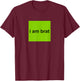 I Am Brat Shirt T-Shirt - T-Shirt | Maroon