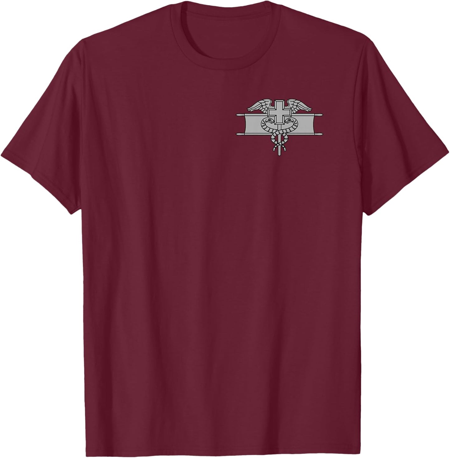 Expert Field Medical Badge (EFMB) - US Army T-Shirt - T-Shirt | Maroon