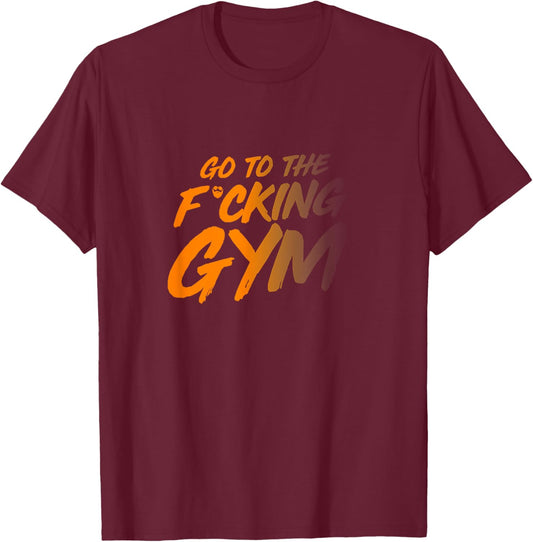 Swoliop Men's Gym , Black, Small, Short Sleeve, , Classic Fit, Cotton, Polyester T-Shirt - T-Shirt | Maroon