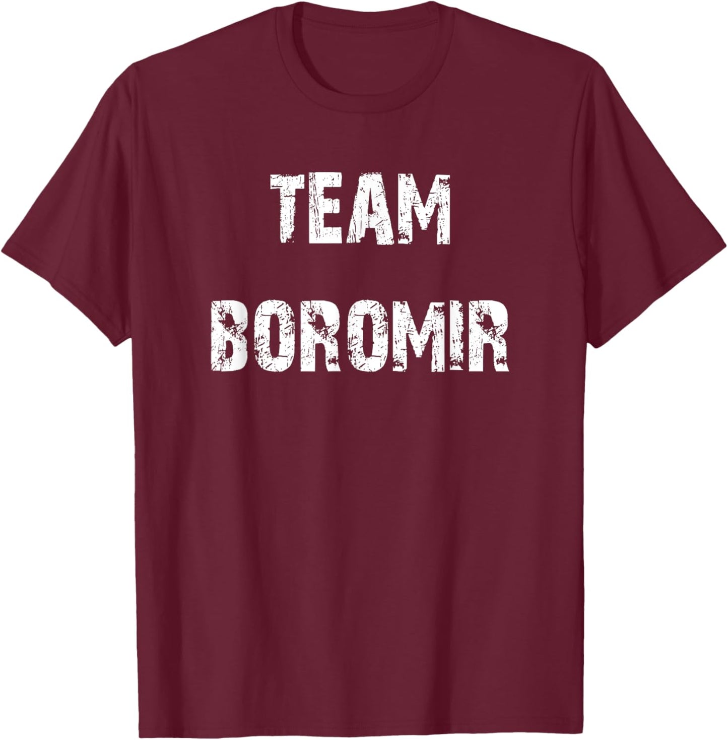 Team Boromir T-Shirt - T-Shirt | Maroon