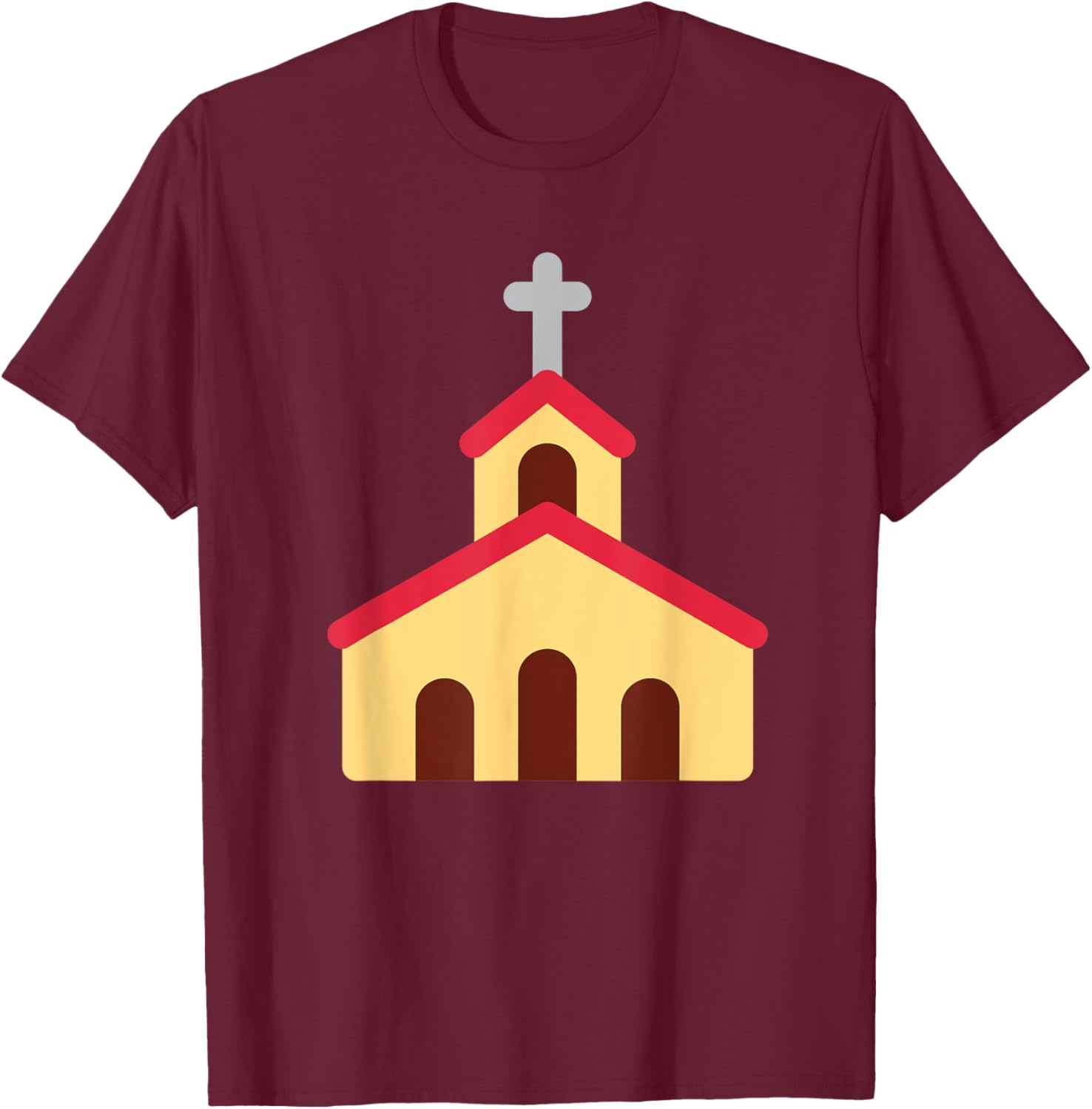 Church T-Shirt - T-Shirt | Maroon