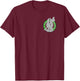 Basic Recruiter Identification Badge - US Army T-Shirt - T-Shirt | Maroon