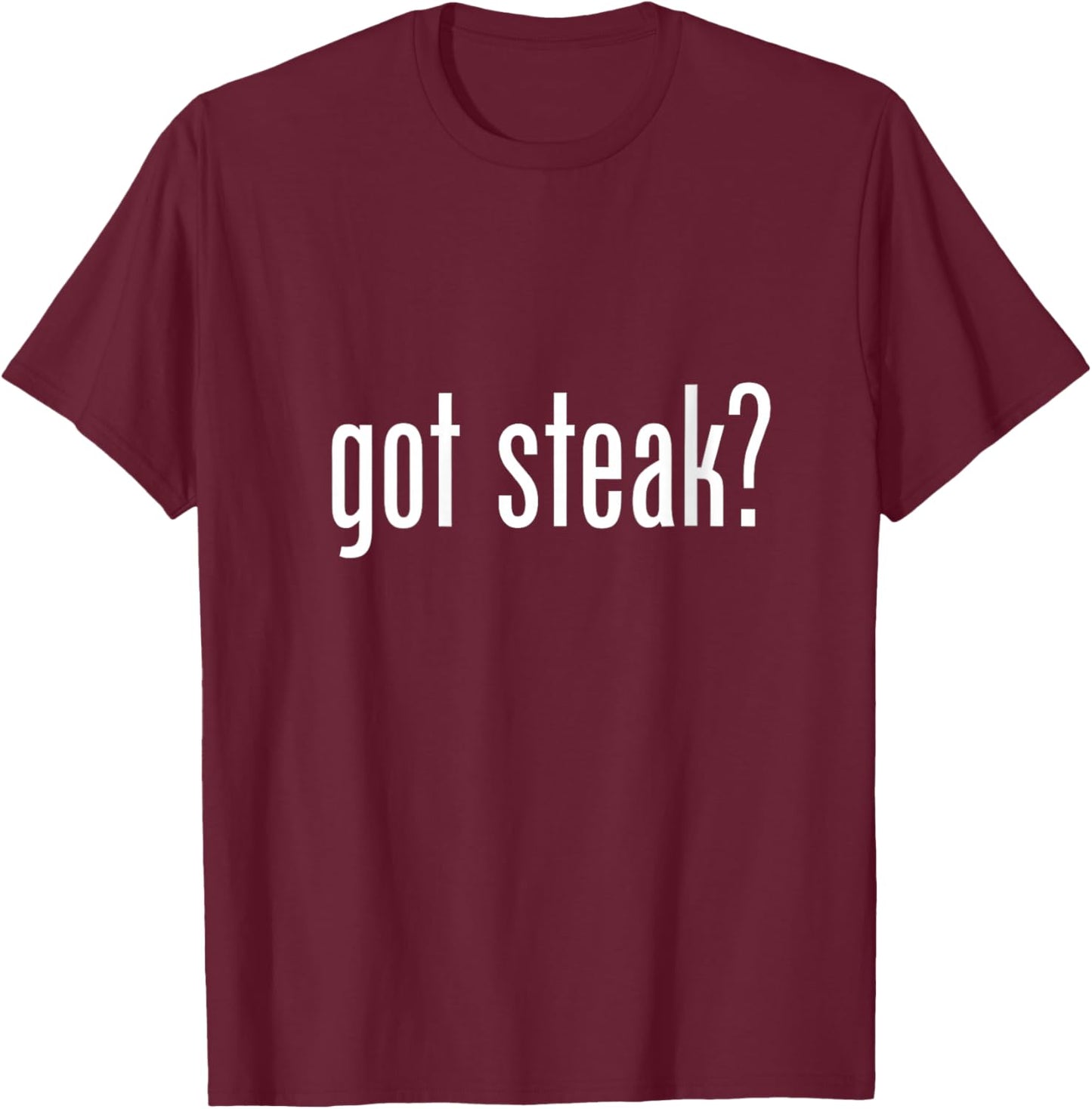 Best Got Steak Funny Women V-Neck T-Shirt - T-Shirt | Maroon