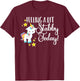 Funny Feeling A Bit Stabby Today Unicorn Cute Bad Day Mood T-Shirt - T-Shirt | Maroon