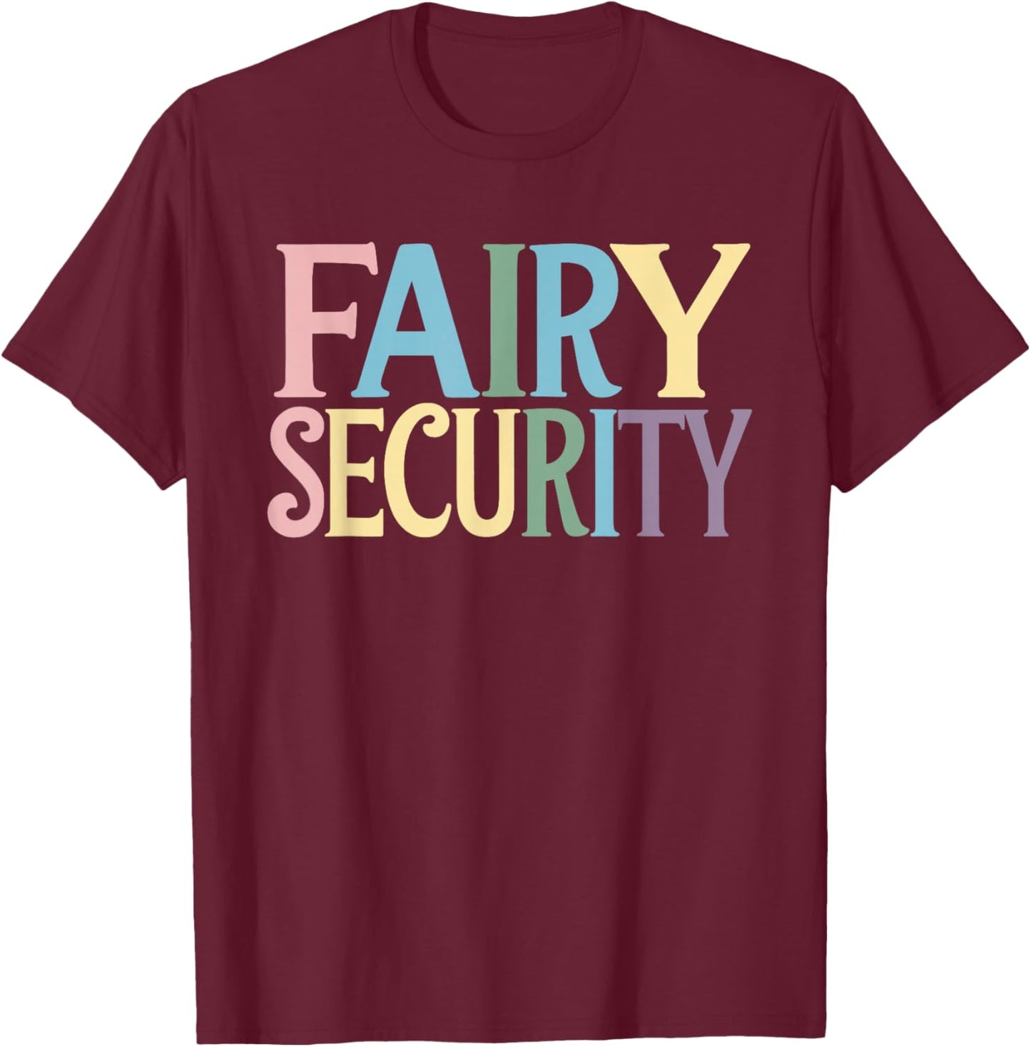 Fairy Security T-Shirt - T-Shirt | Maroon