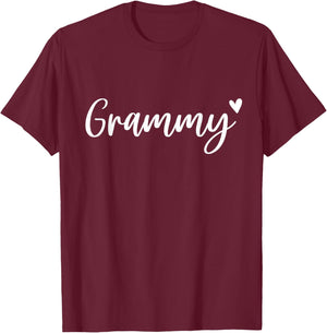Grammy 2023 Grandma Cute Trendy T-Shirt - T-Shirt | Maroon