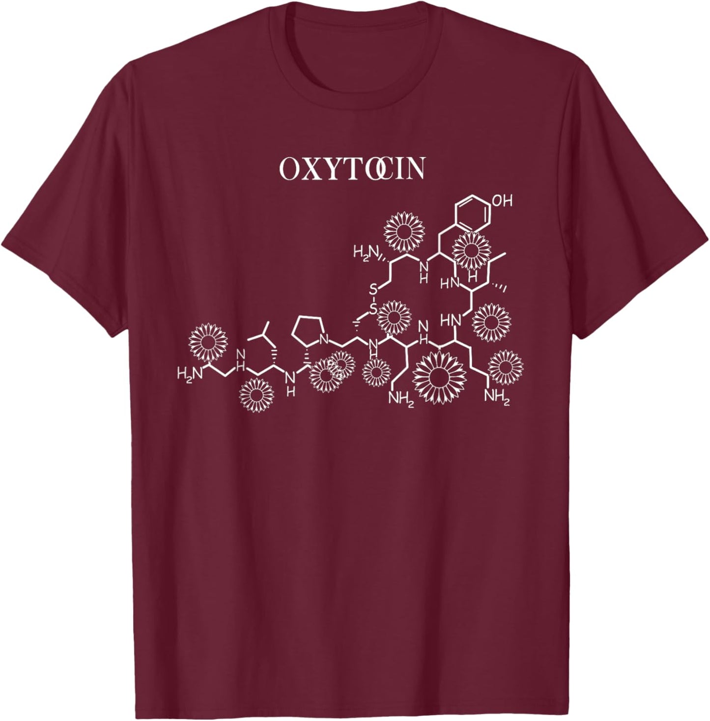 Oxytocin Labor and Delivery Doula Birth Worker Labor Nurse t T-Shirt - T-Shirt | Maroon