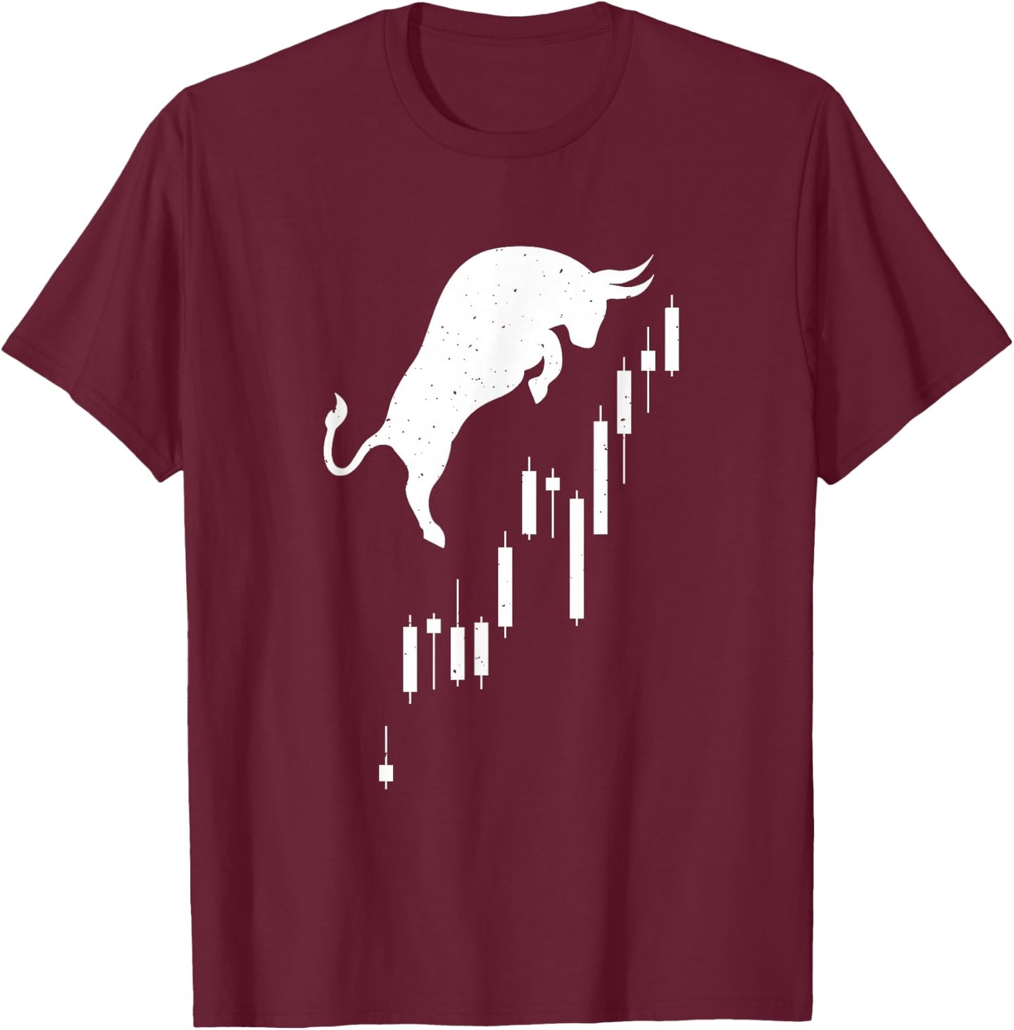 Best Stock Market Art Women Stock Broker Day Trading T-Shirt - T-Shirt | Maroon