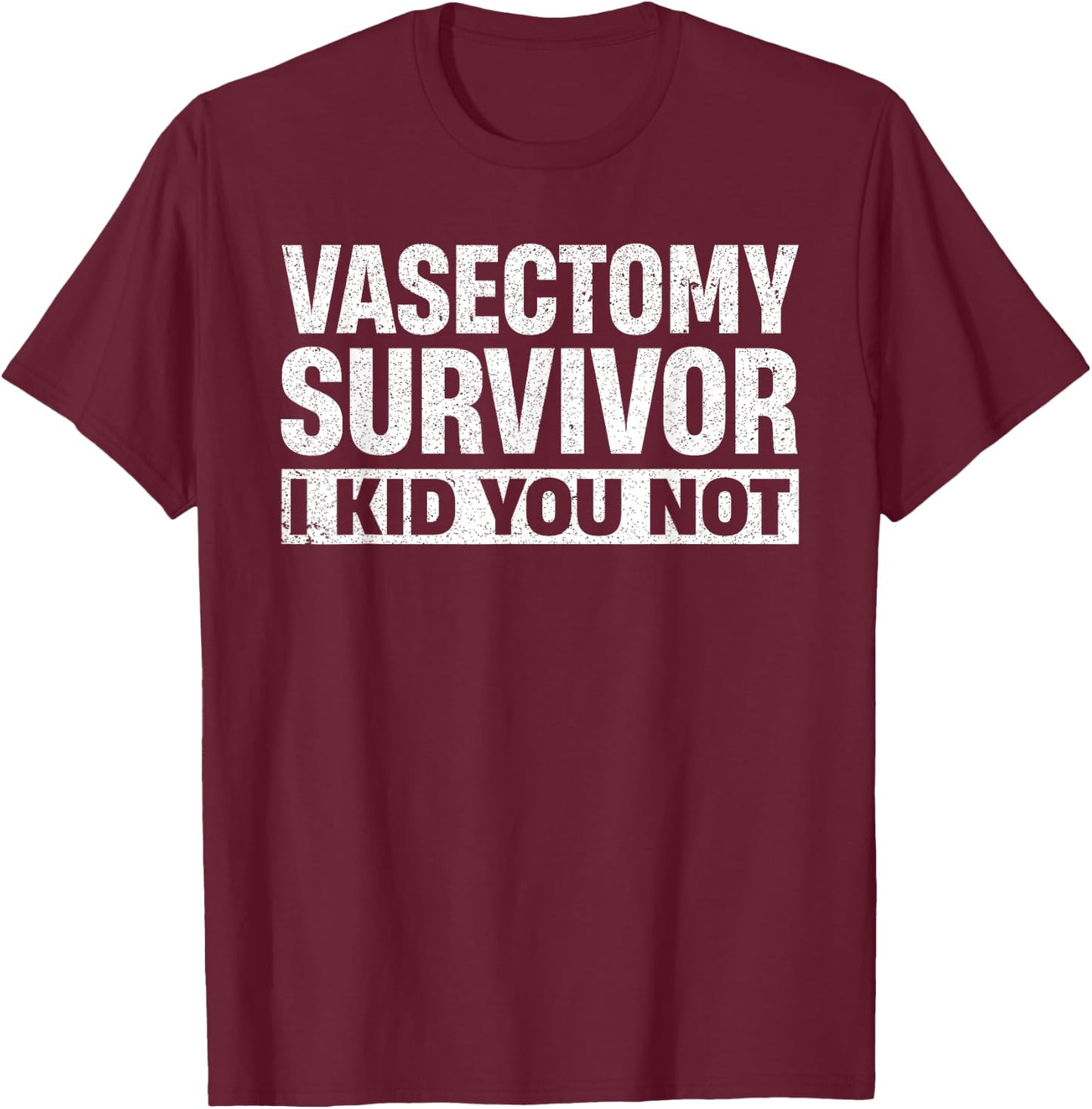 Funny Vasectomy Art Surgical Cutting Vasectomy Lover T-Shirt - T-Shirt | Maroon