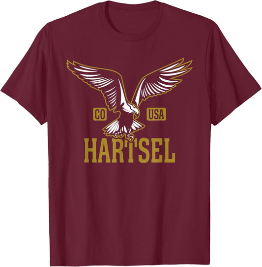 Hartsel Colorado USA T-Shirt - T-Shirt | Maroon