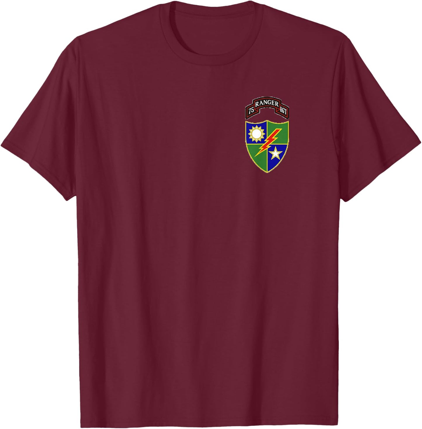 75th Ranger Regiment T-Shirt - T-Shirt | Maroon