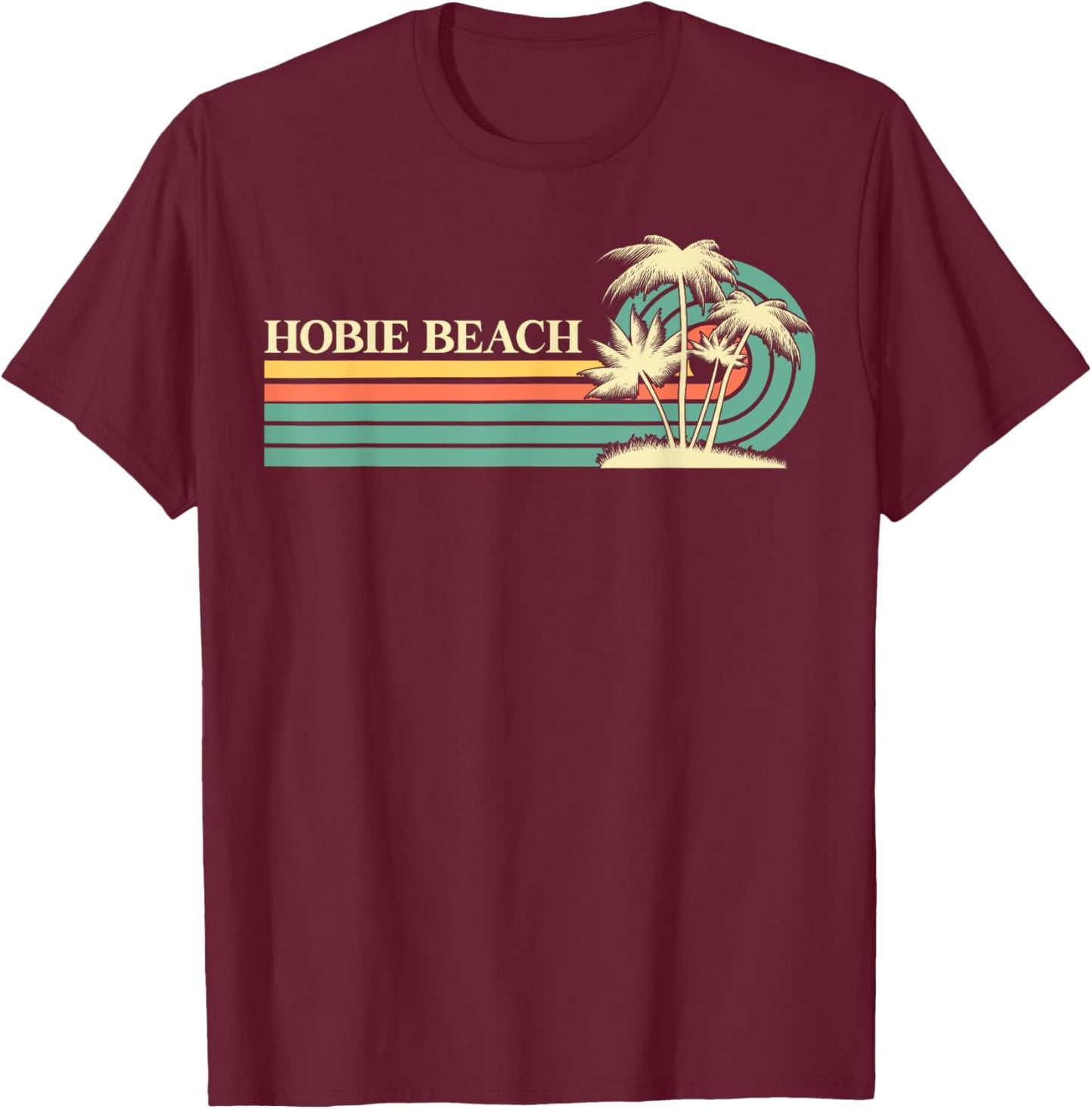 Hobie Beach South Africa Women Girls Kids T-Shirt - T-Shirt | Maroon
