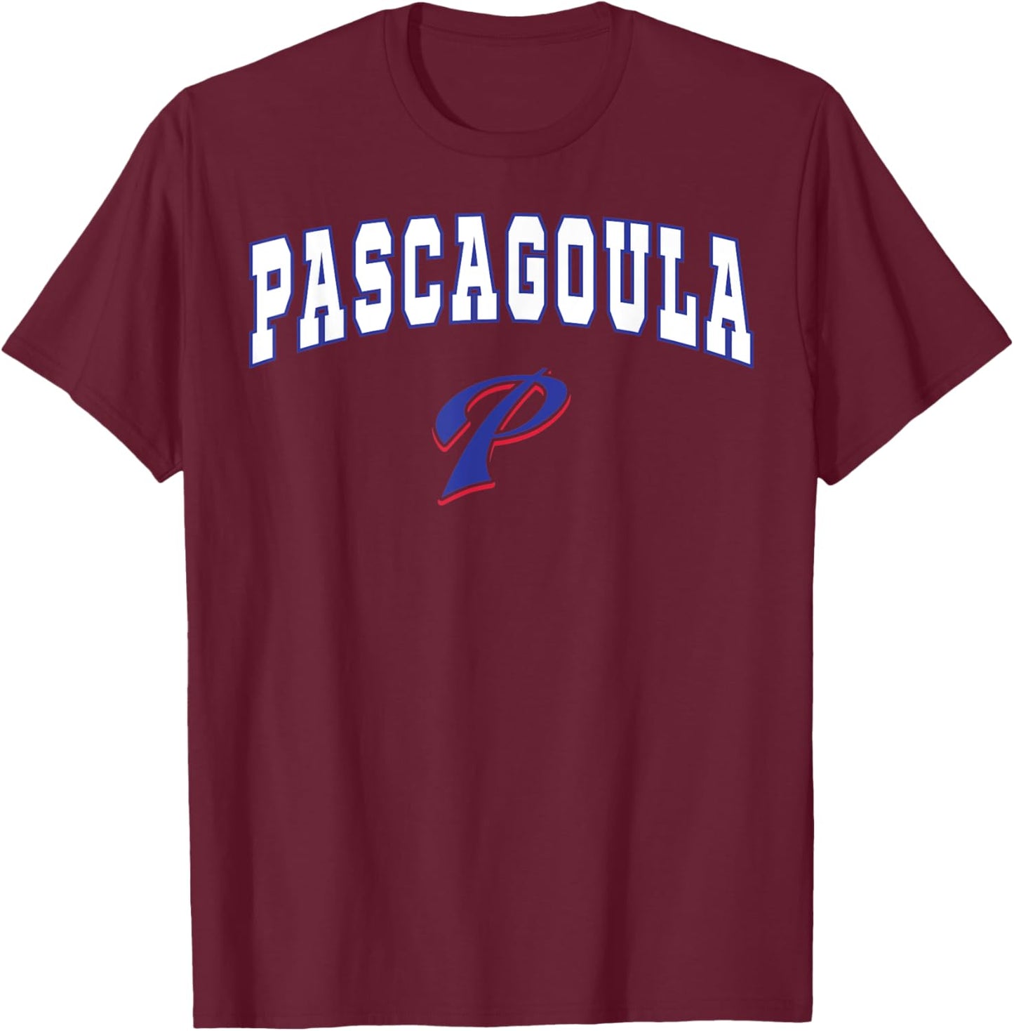 Pascagoula High School Panthers T-Shirt - T-Shirt | Maroon