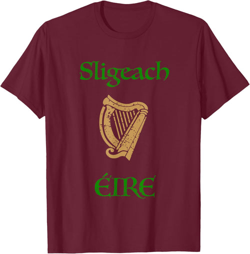 Sligeach County Sligo Ireland as Gaeilge Gaelic Celtic Harp