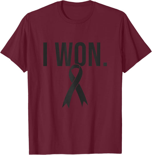 Breast Cancer Awareness Month Pink Ribbon Cancer Survivor T-Shirt - T-Shirt | Maroon