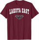 Lakota East High School Thunderhawks C2 T-Shirt - T-Shirt | Maroon